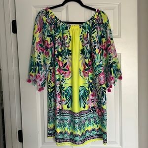 Lilly Pulitzer Yellow Swing Dress
